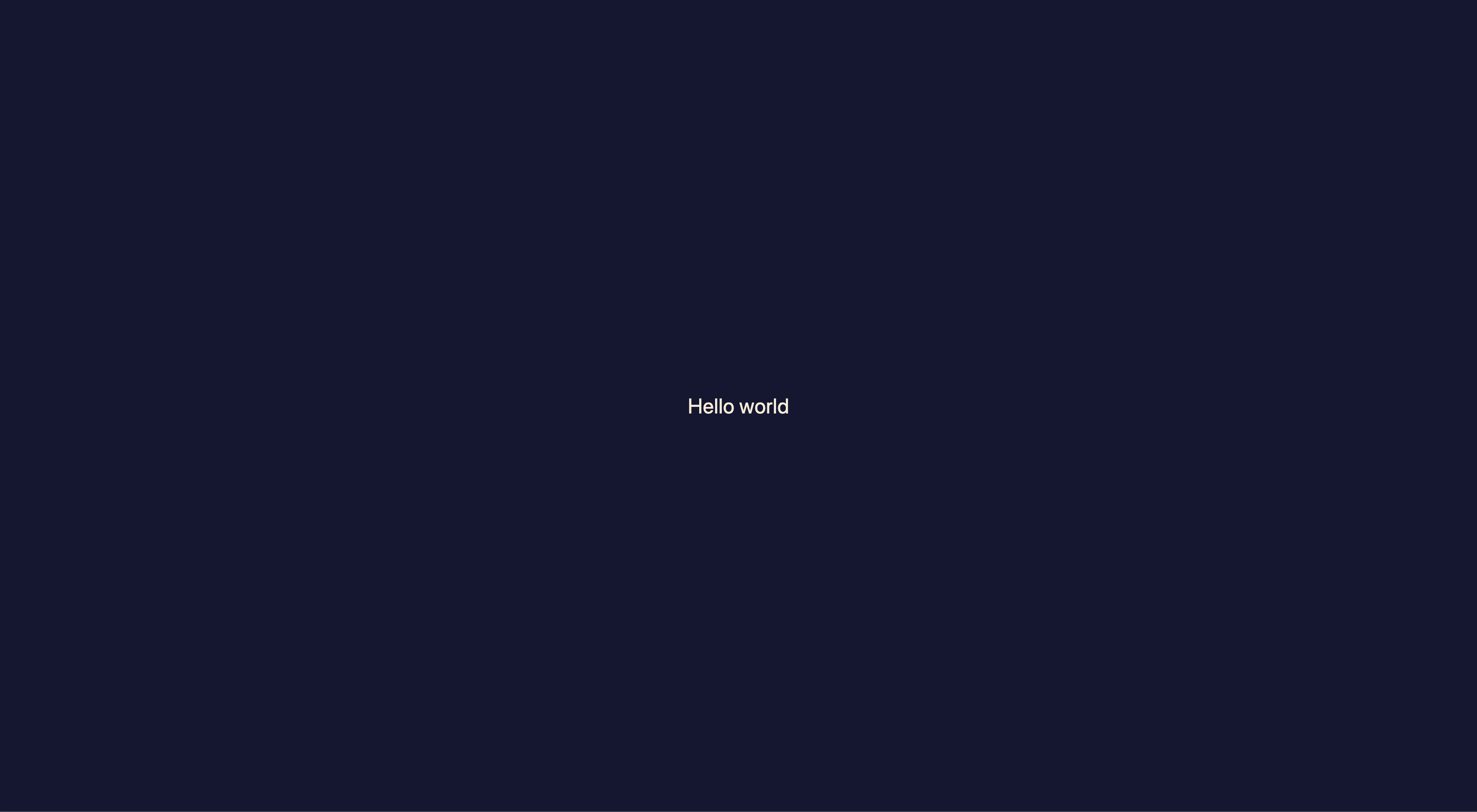 hello-world